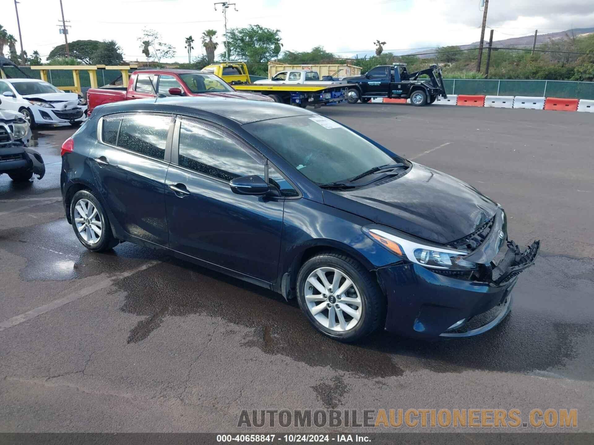 KNAFK5A82H5687838 KIA FORTE 2017