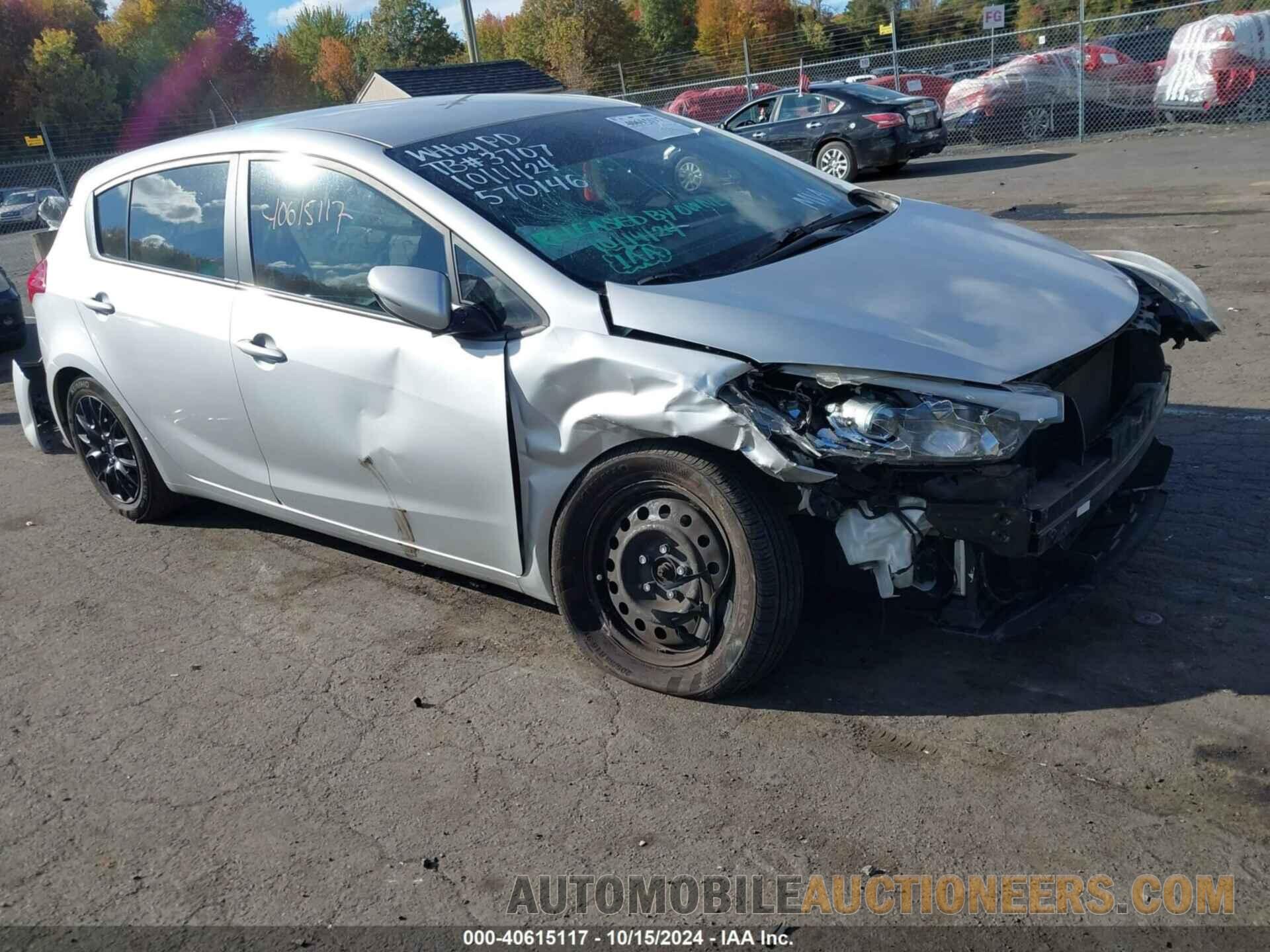 KNAFK5A84G5570146 KIA FORTE 2016