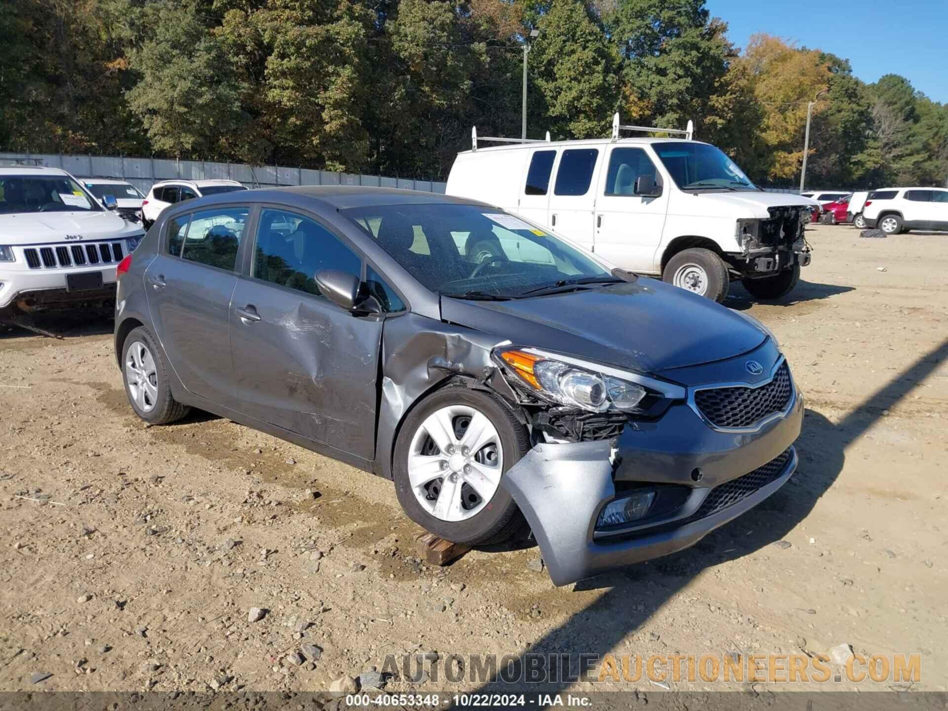 KNAFK5A87G5617802 KIA FORTE 2016