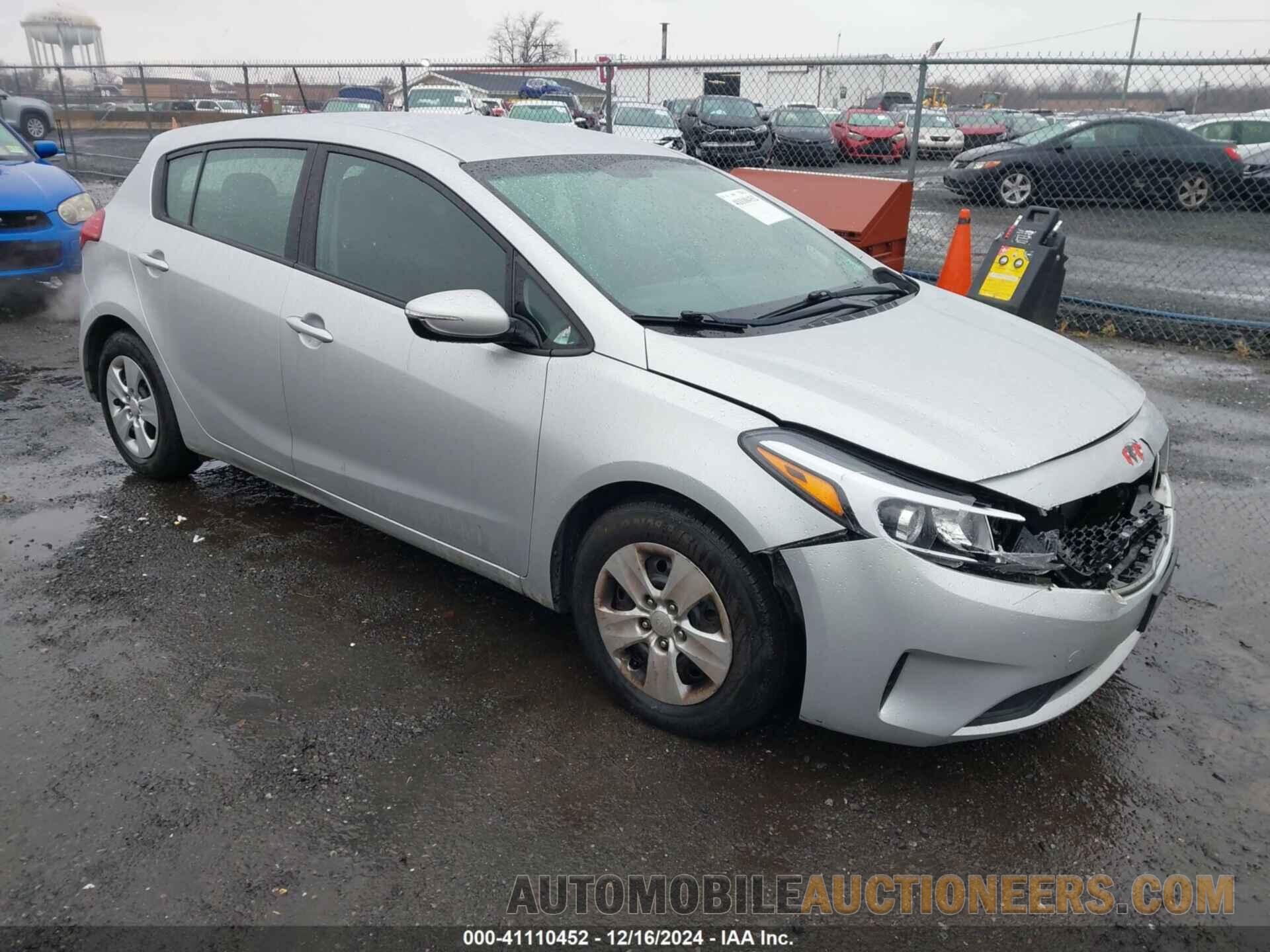 KNAFK5A89H5678442 KIA FORTE 2017