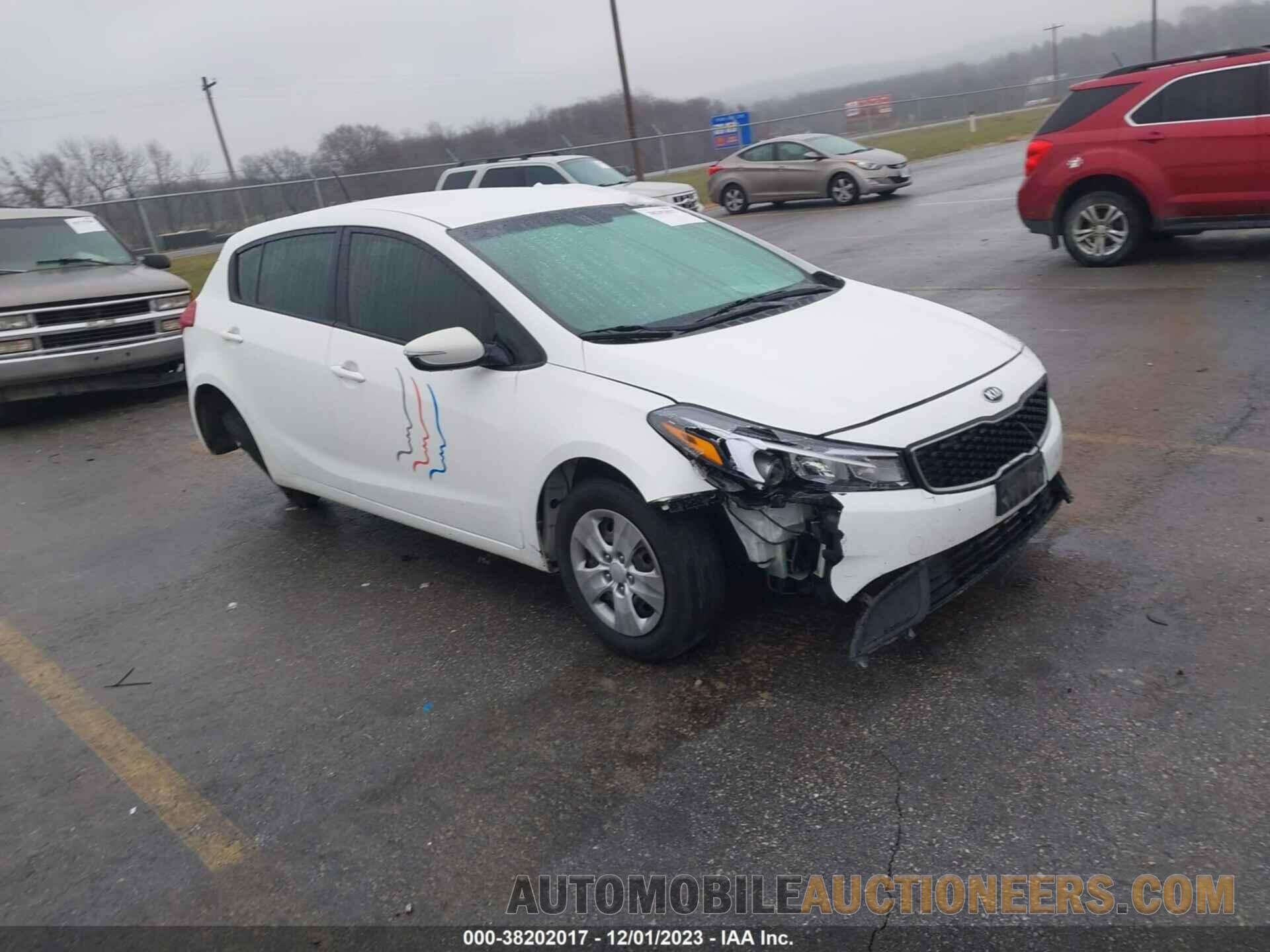 KNAFK5A89J5772729 KIA FORTE 2018