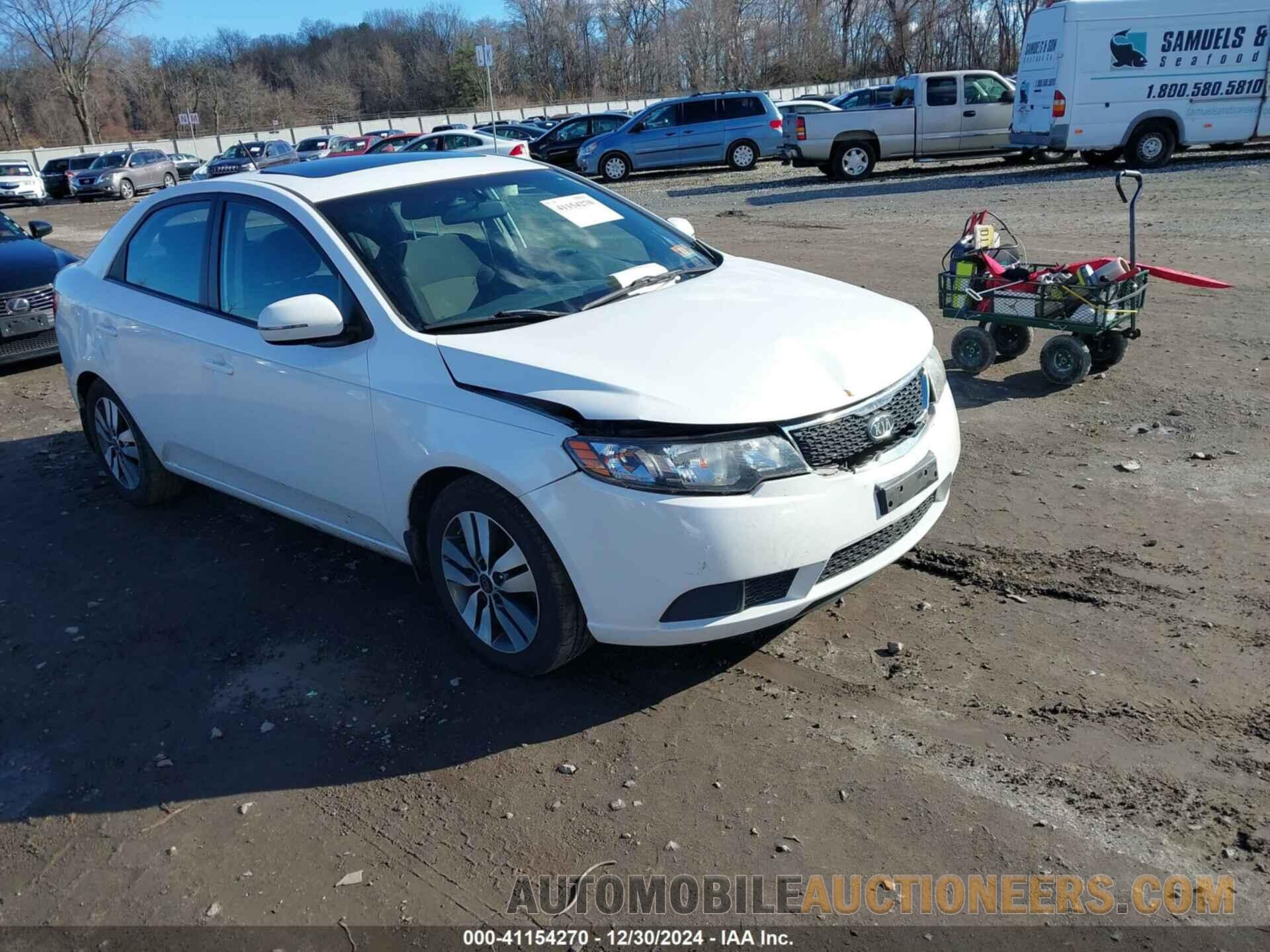 KNAFU4A26D5738896 KIA FORTE 2013