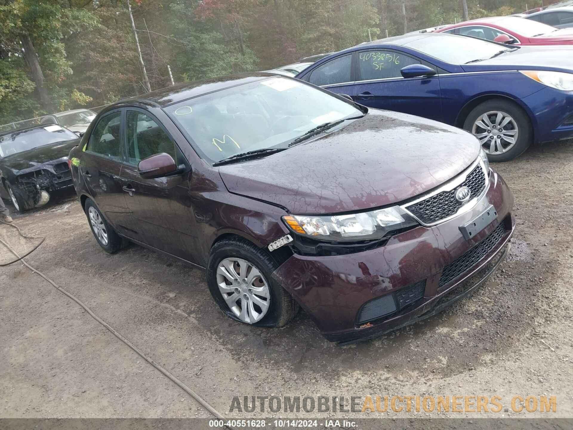 KNAFU4A27B5358608 KIA FORTE 2011