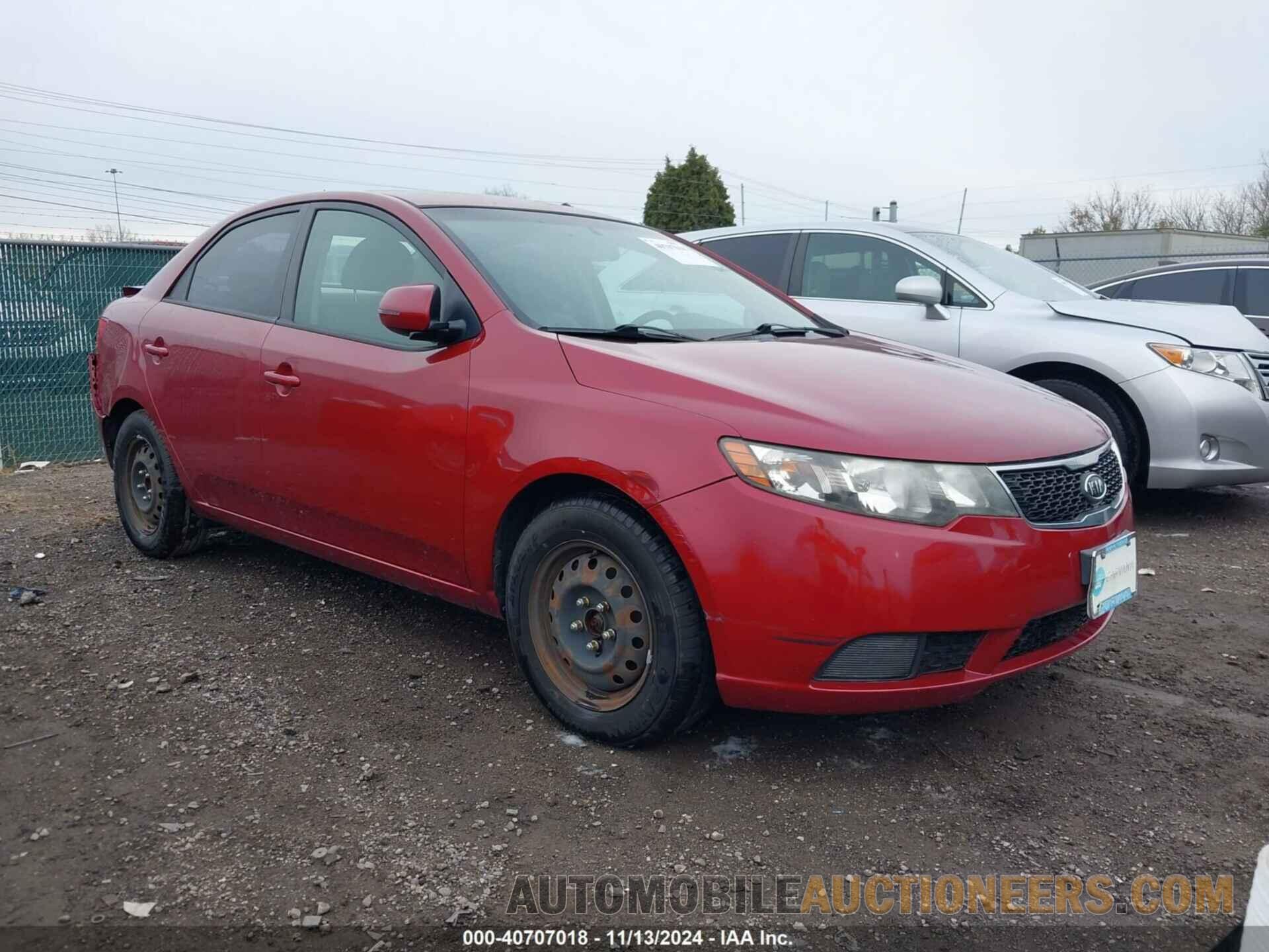 KNAFU4A2XC5593392 KIA FORTE 2012