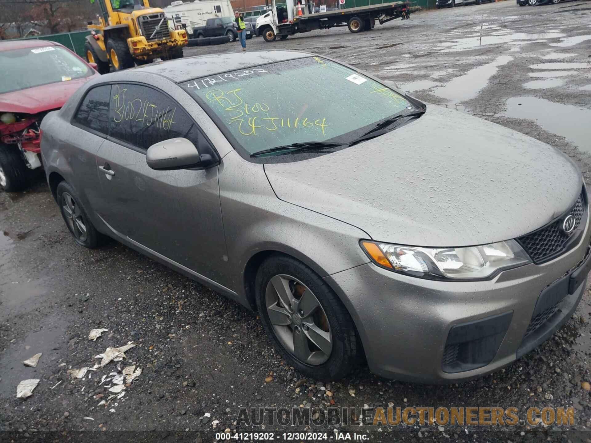 KNAFU6A29C5531204 KIA FORTE KOUP 2012