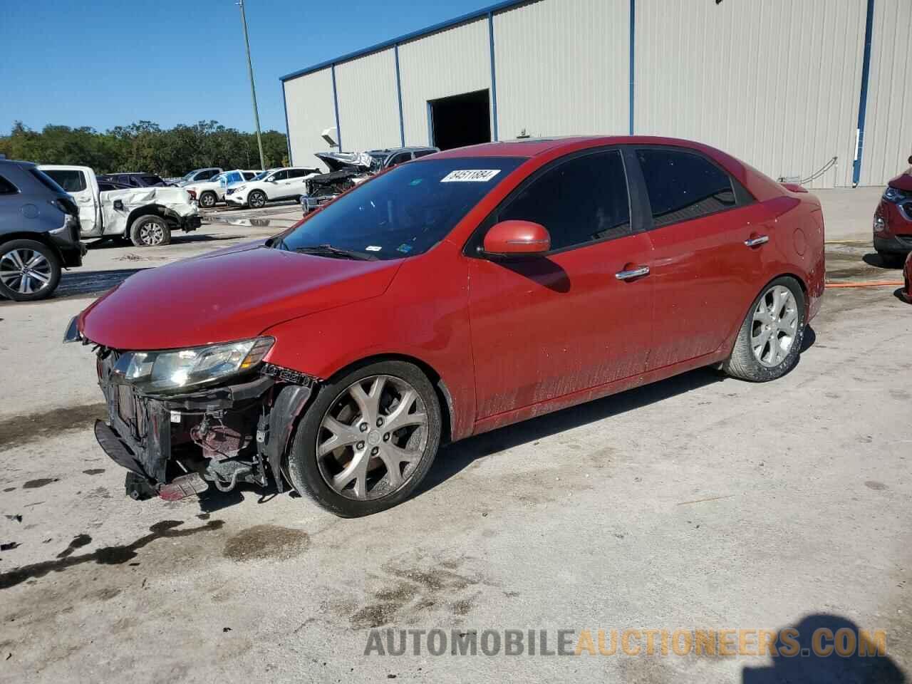 KNAFW4A31C5591341 KIA FORTE 2012