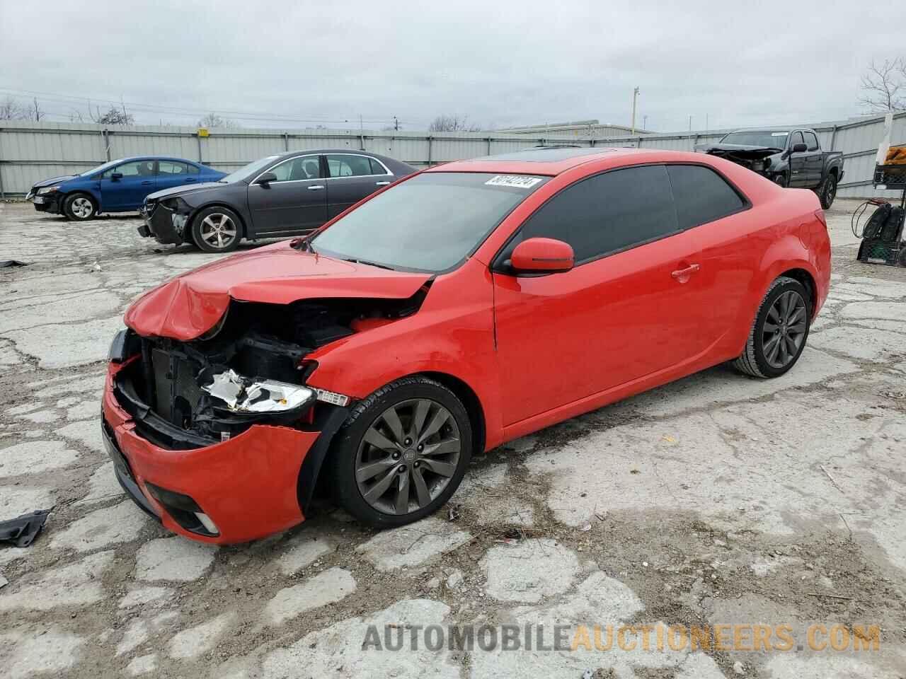 KNAFW6A32C5617666 KIA FORTE 2012