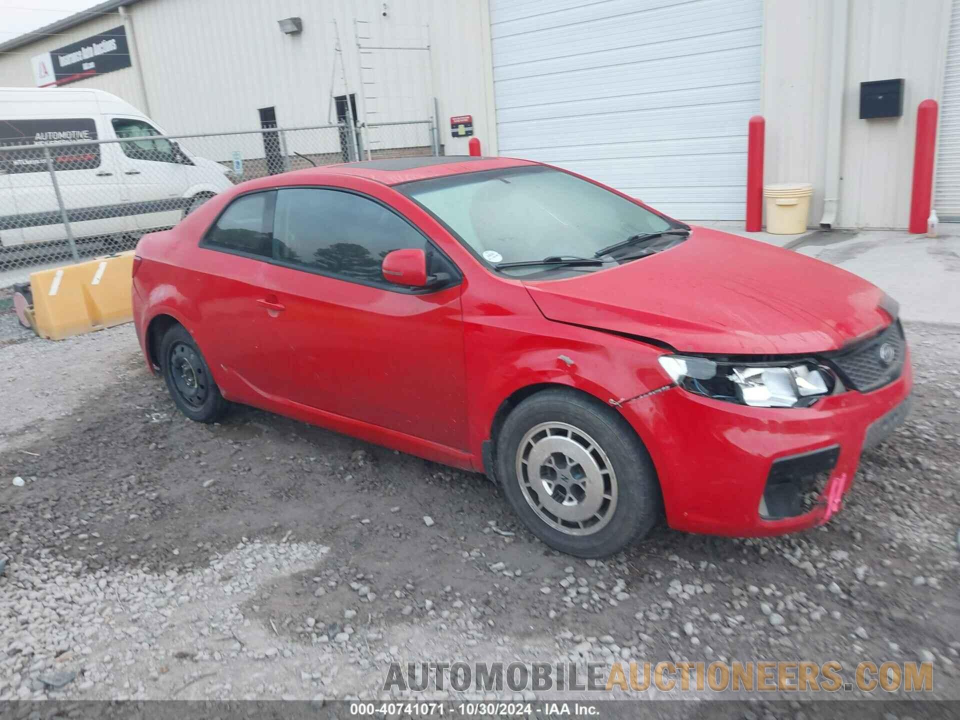 KNAFW6A36C5534015 KIA FORTE KOUP 2012