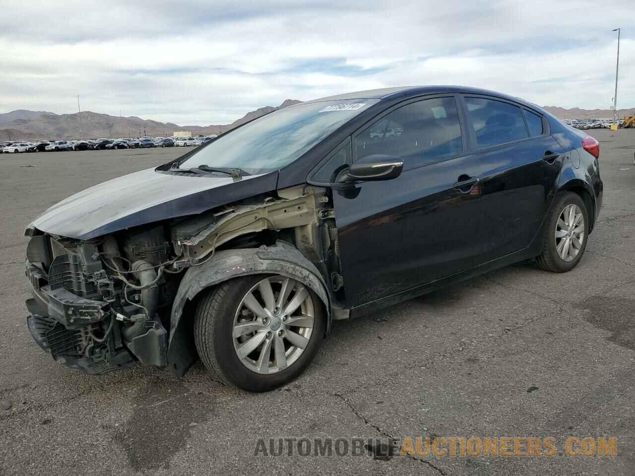 KNAFX4A60E5120713 KIA FORTE 2014