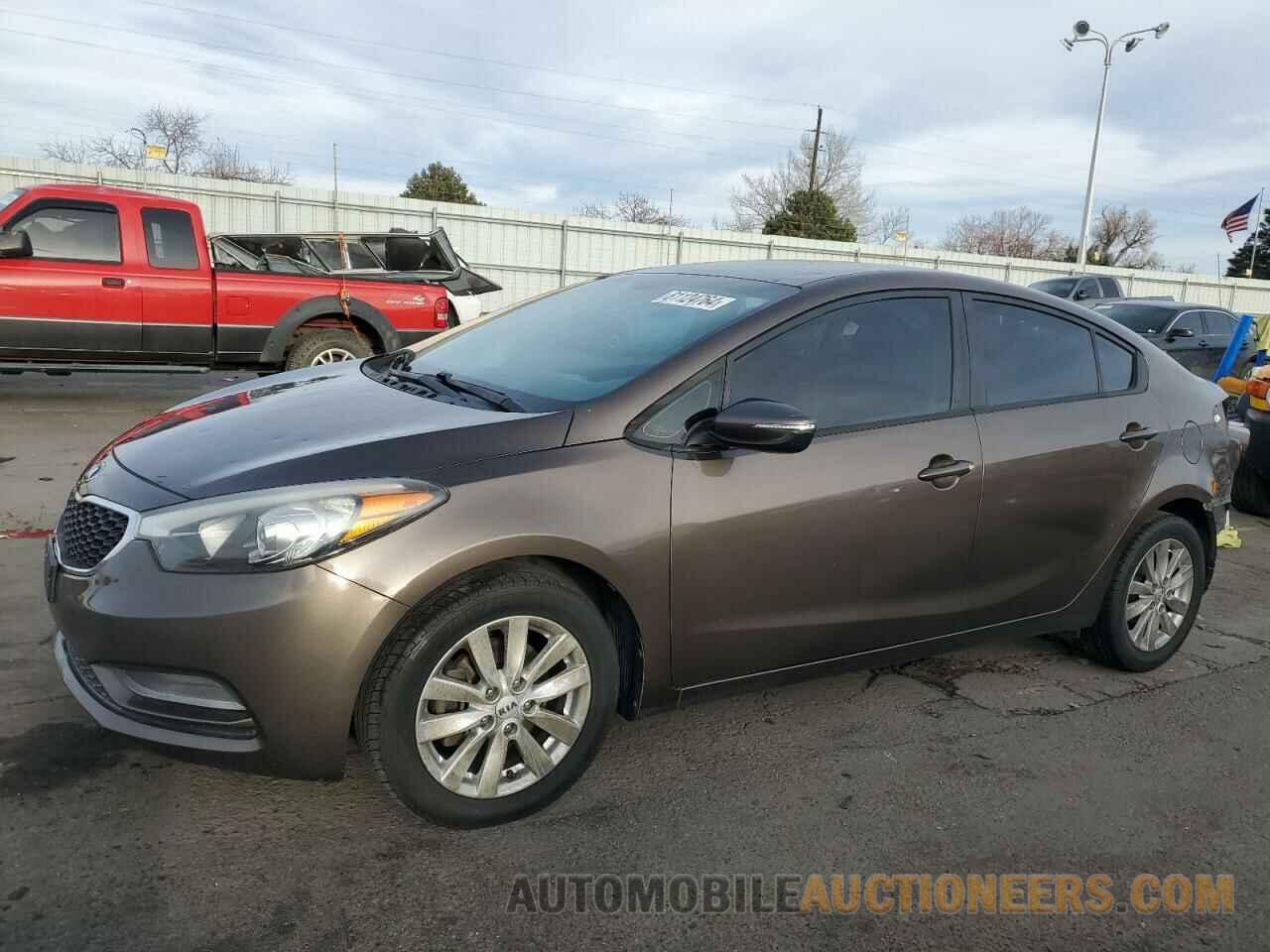 KNAFX4A60E5223596 KIA FORTE 2014