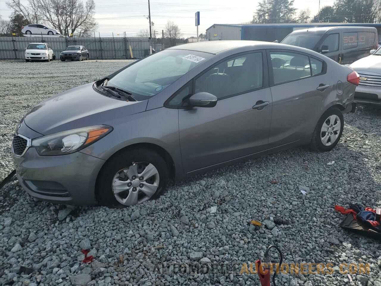 KNAFX4A60G5553225 KIA FORTE 2016