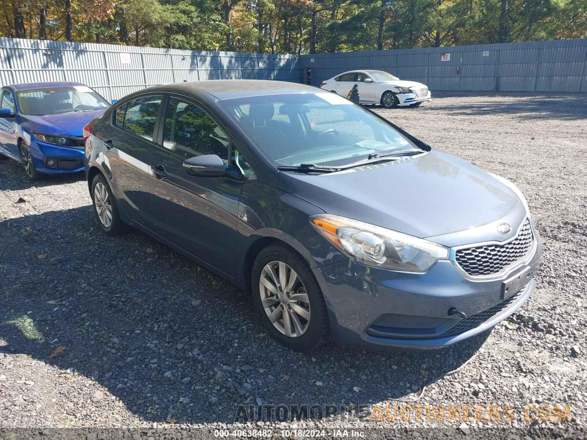 KNAFX4A60G5610443 KIA FORTE 2016