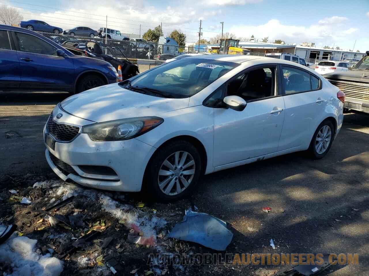 KNAFX4A61E5140209 KIA FORTE 2014