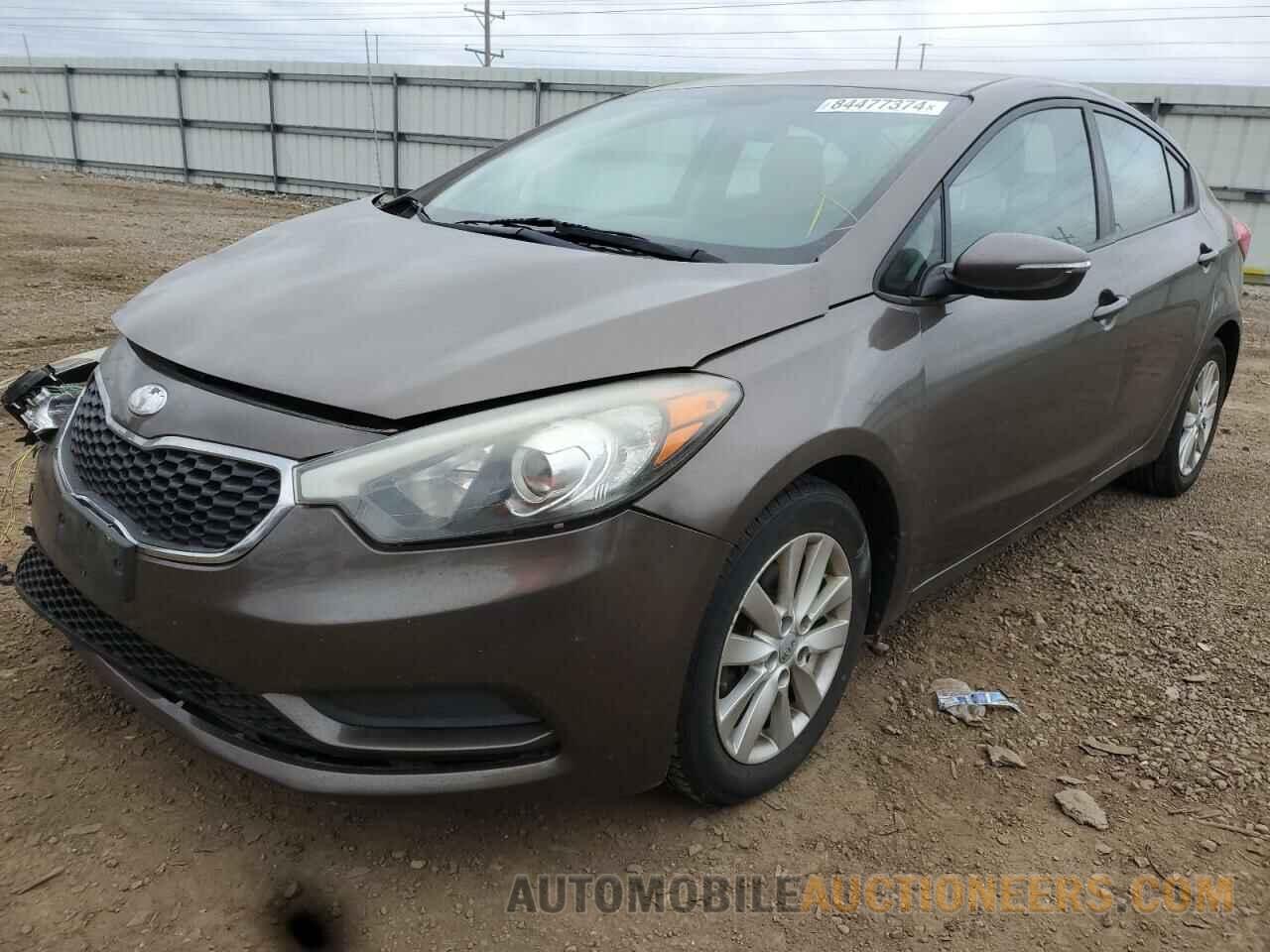 KNAFX4A61E5147791 KIA FORTE 2014