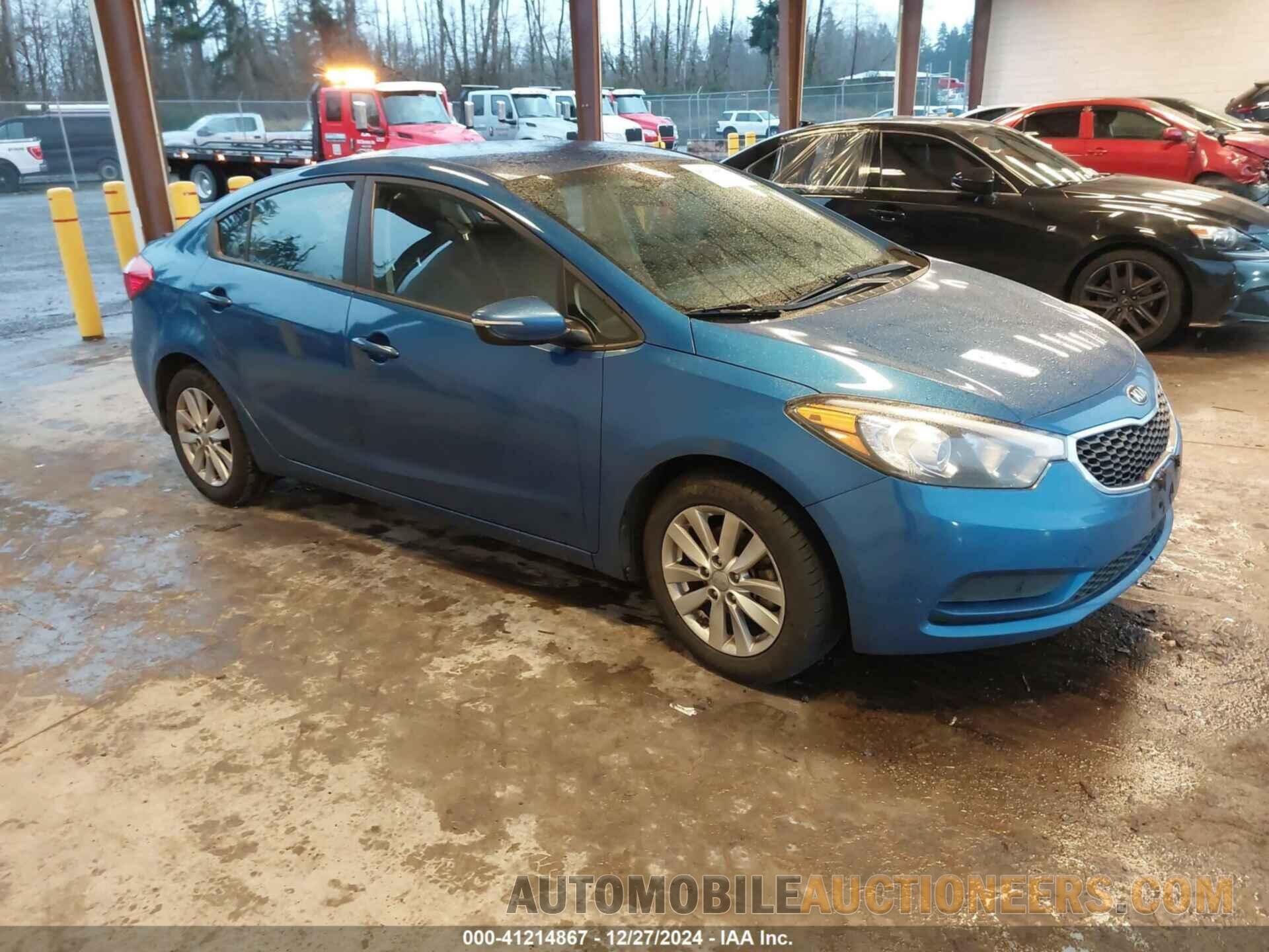 KNAFX4A61E5164154 KIA FORTE 2014