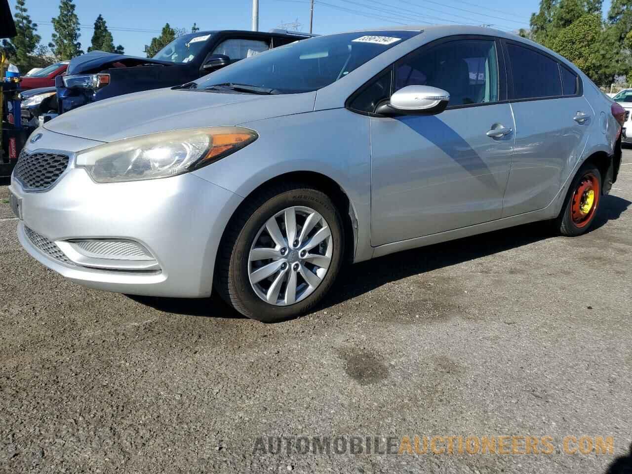 KNAFX4A61E5208752 KIA FORTE 2014