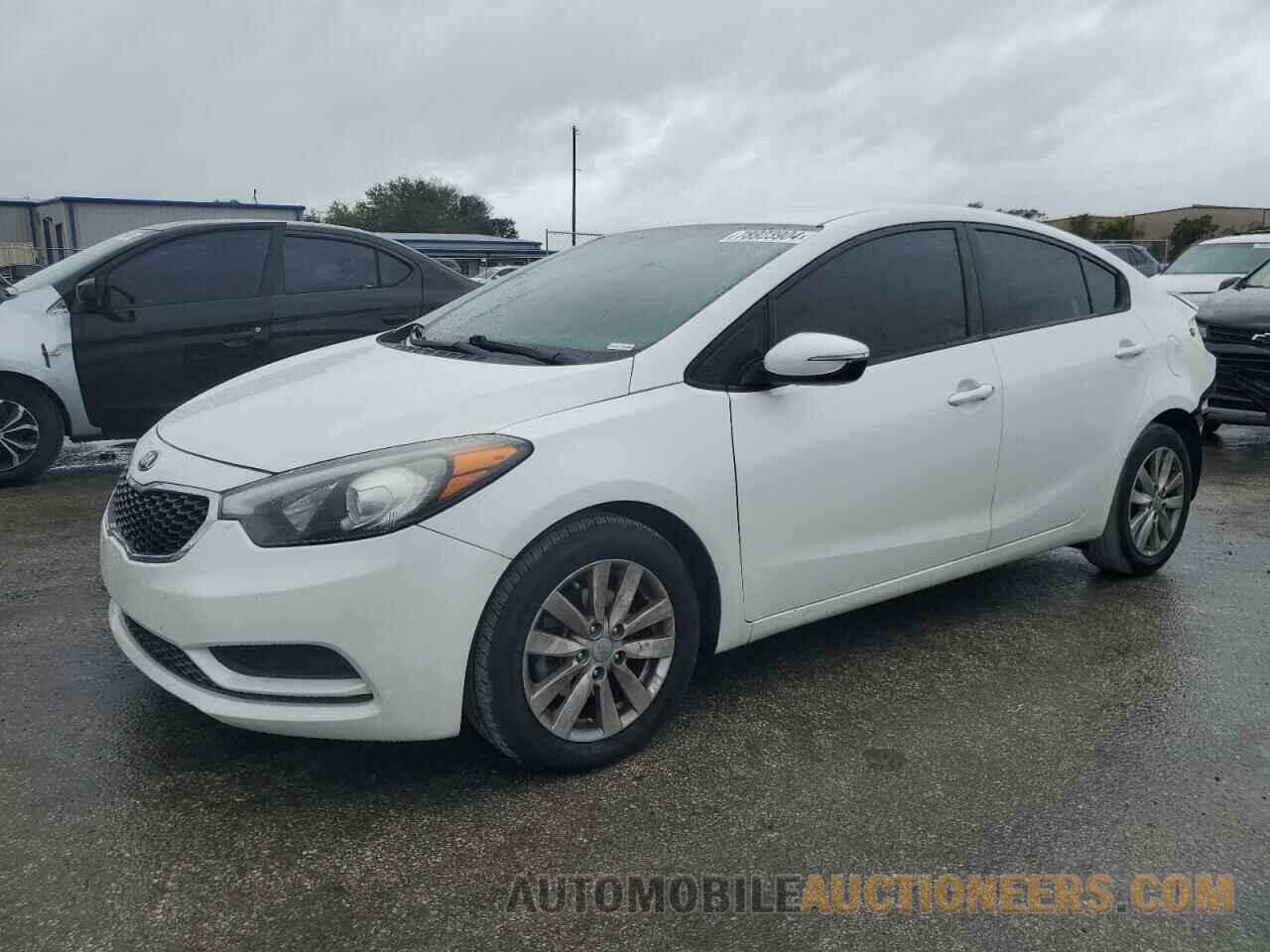 KNAFX4A61E5212607 KIA FORTE 2014