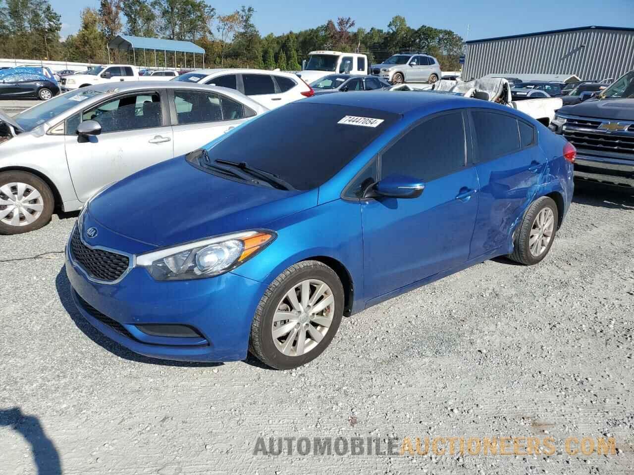 KNAFX4A61F5290113 KIA FORTE 2015