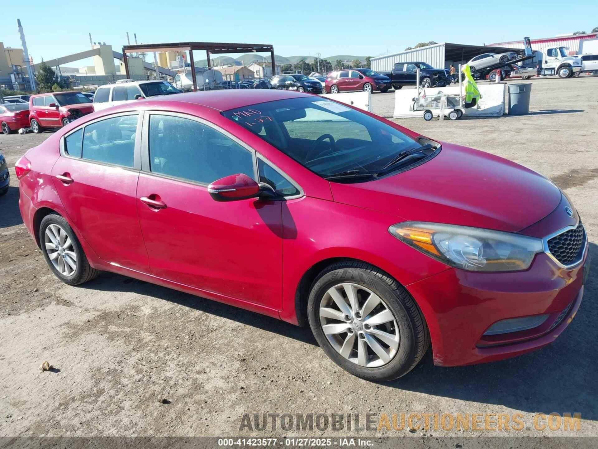 KNAFX4A61G5442151 KIA FORTE 2016