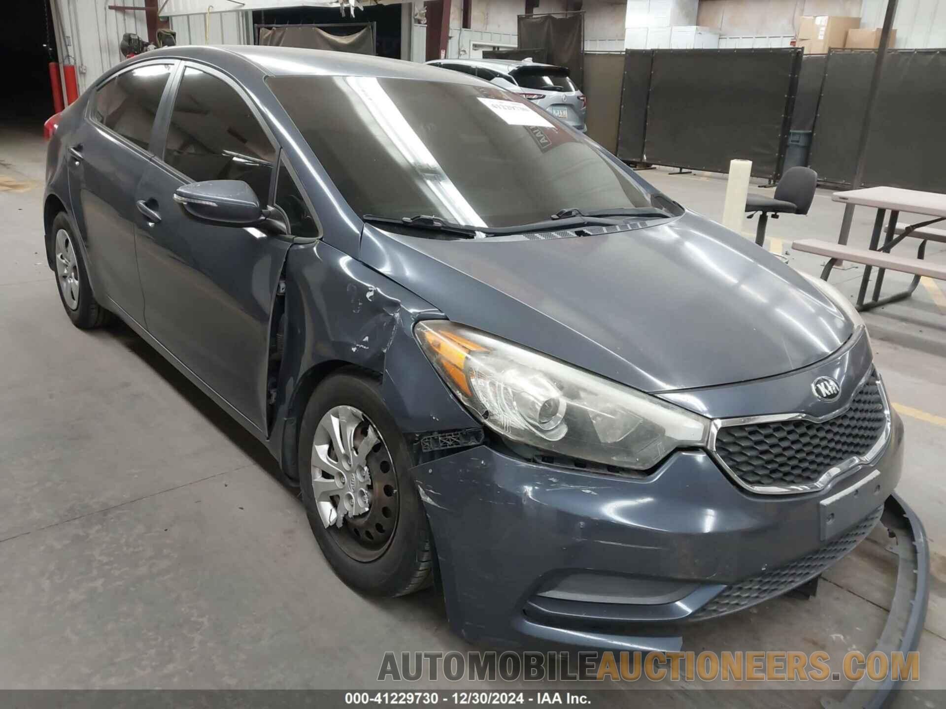 KNAFX4A61G5549118 KIA FORTE 2016