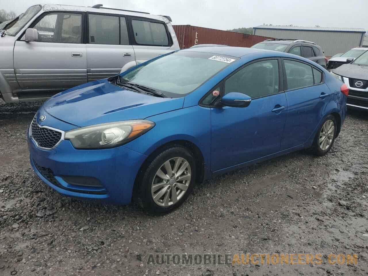 KNAFX4A62E5062068 KIA FORTE 2014