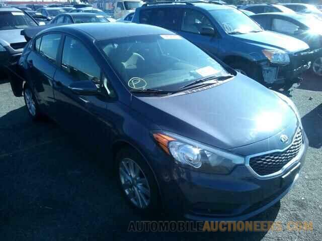 KNAFX4A62E5072681 KIA FORTE 2014