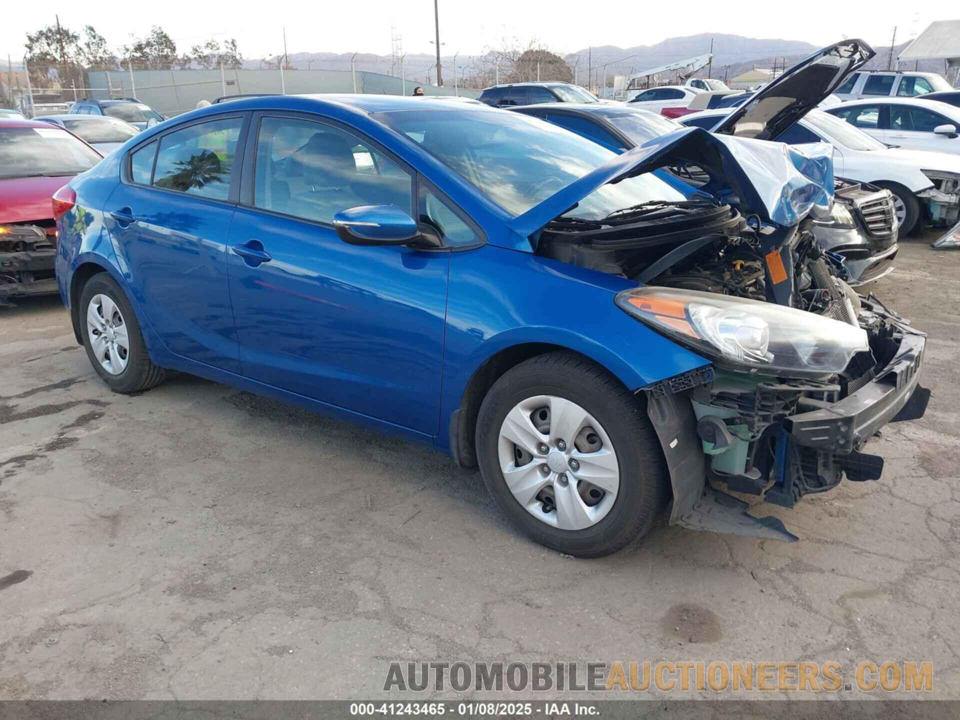 KNAFX4A62F5302110 KIA FORTE 2015