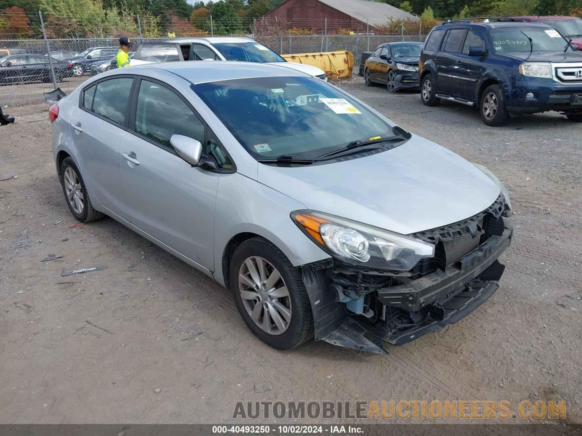 KNAFX4A62F5399311 KIA FORTE 2015