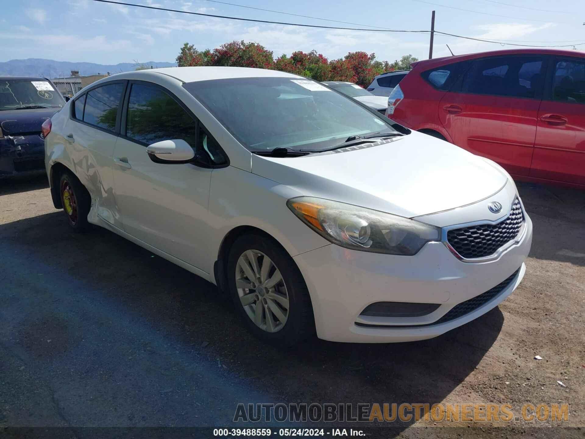 KNAFX4A62F5415264 KIA FORTE 2015