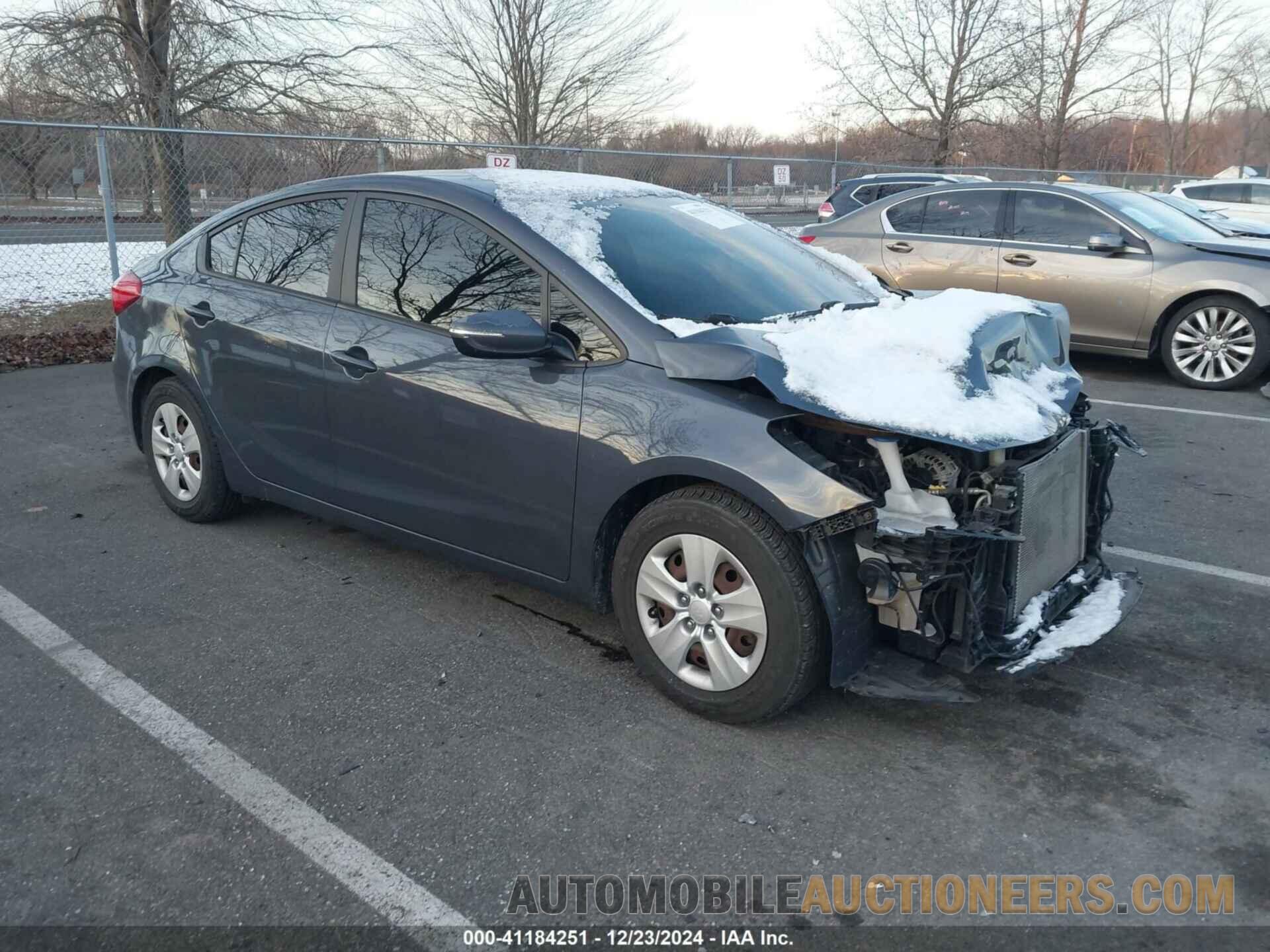 KNAFX4A62G5544719 KIA FORTE 2016