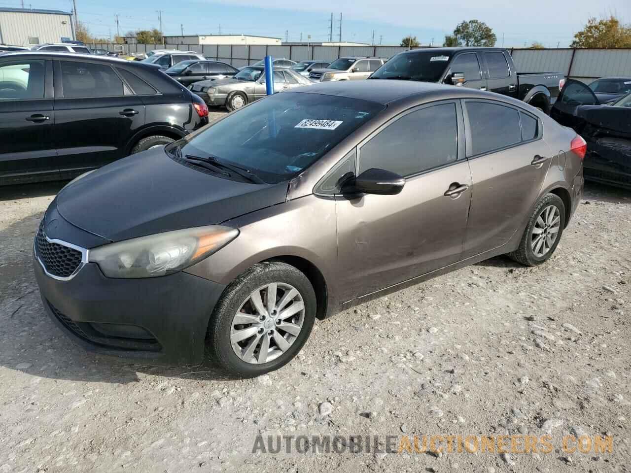 KNAFX4A63E5218022 KIA FORTE 2014