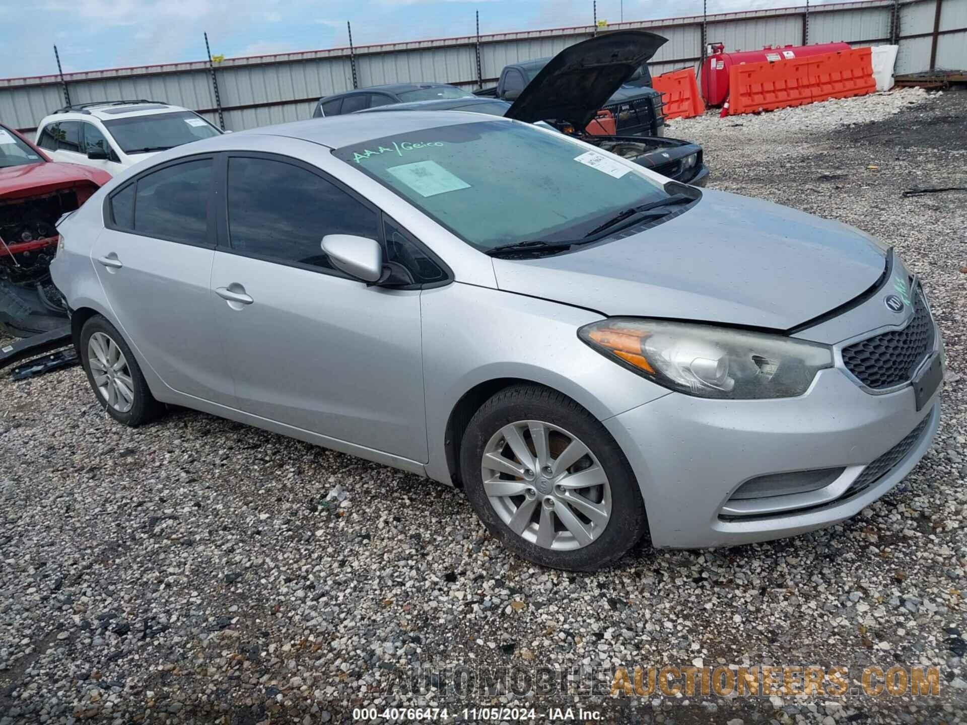 KNAFX4A63F5401101 KIA FORTE 2015