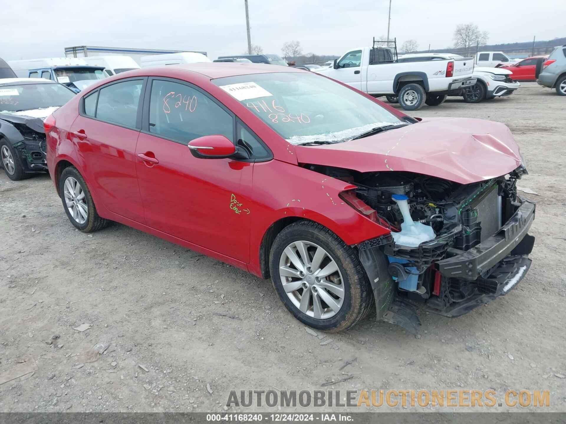 KNAFX4A63F5426192 KIA FORTE 2015