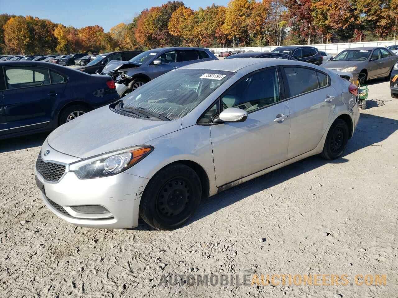 KNAFX4A63G5498964 KIA FORTE 2016