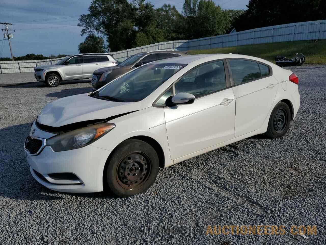 KNAFX4A63G5532417 KIA FORTE 2016