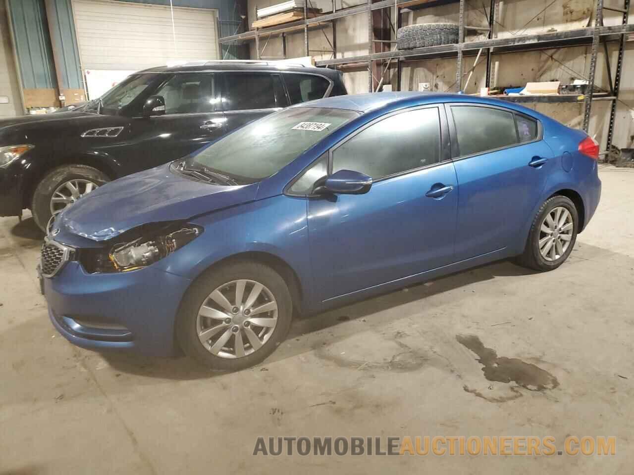 KNAFX4A64E5153956 KIA FORTE 2014