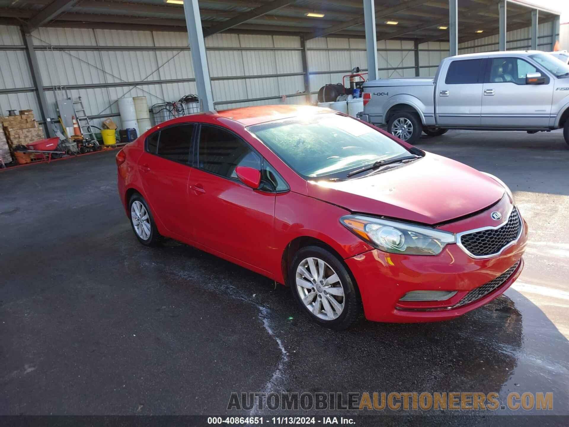 KNAFX4A64E5223746 KIA FORTE 2014