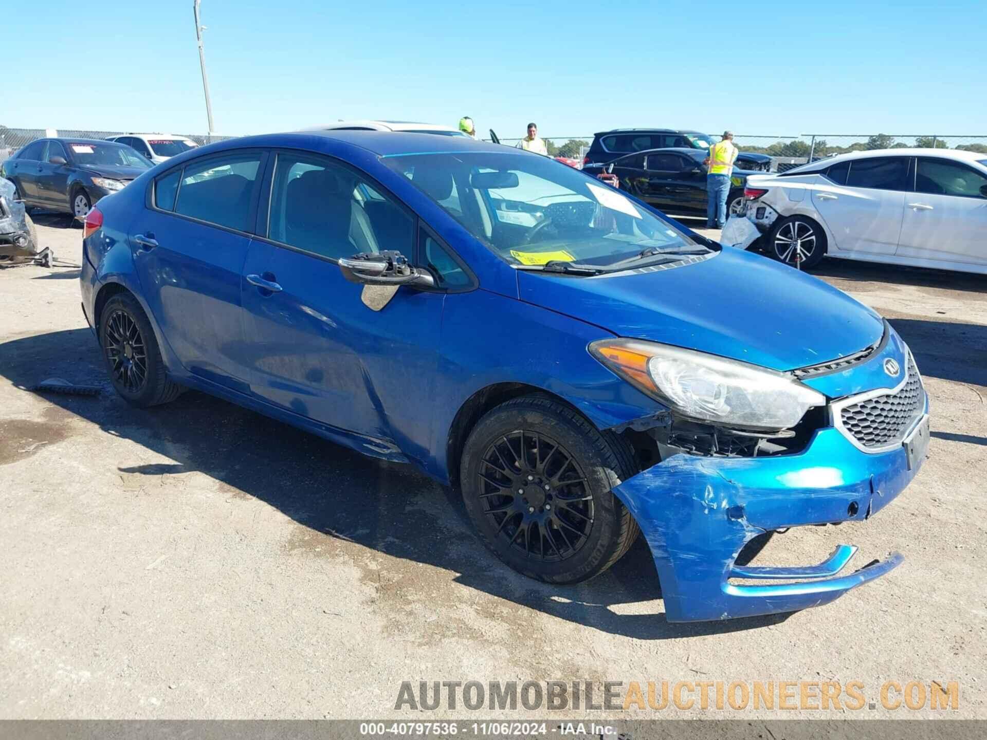 KNAFX4A64E5233693 KIA FORTE 2014