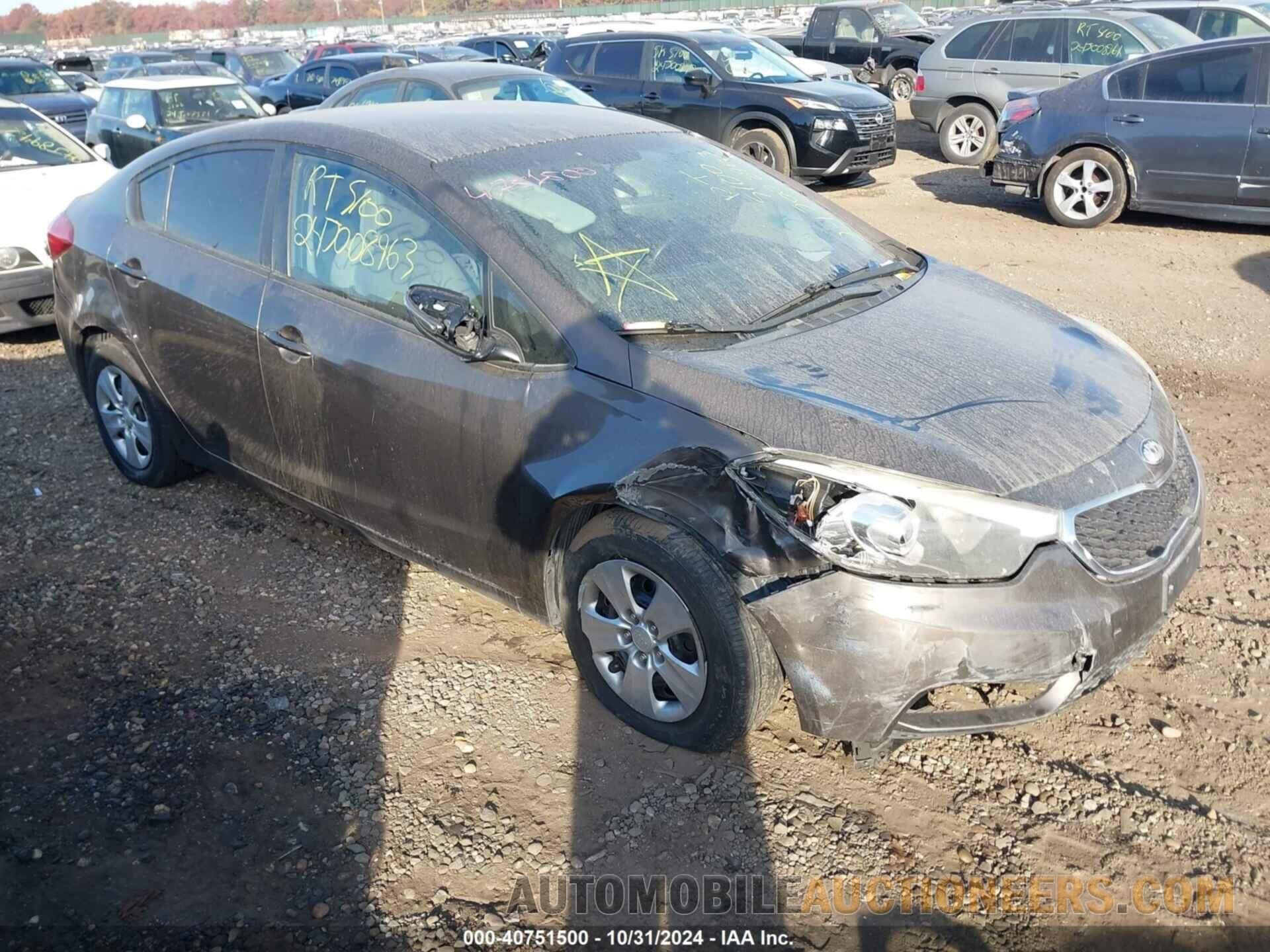 KNAFX4A64F5260135 KIA FORTE 2015