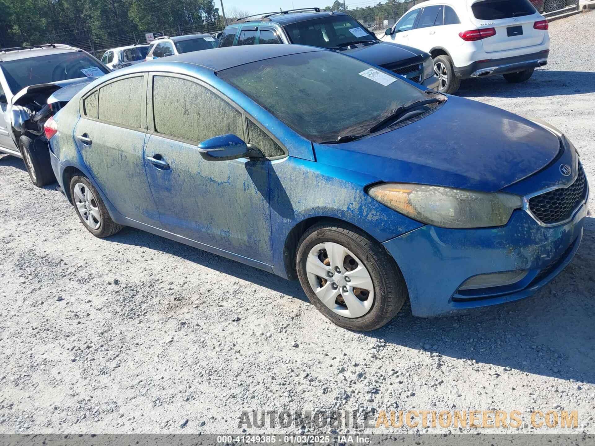 KNAFX4A64F5284404 KIA FORTE 2015