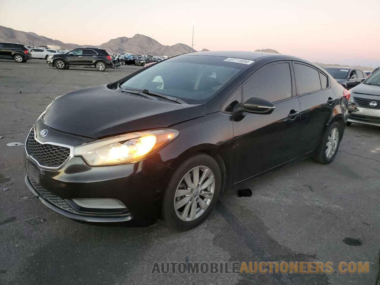 KNAFX4A64F5421468 KIA FORTE 2015