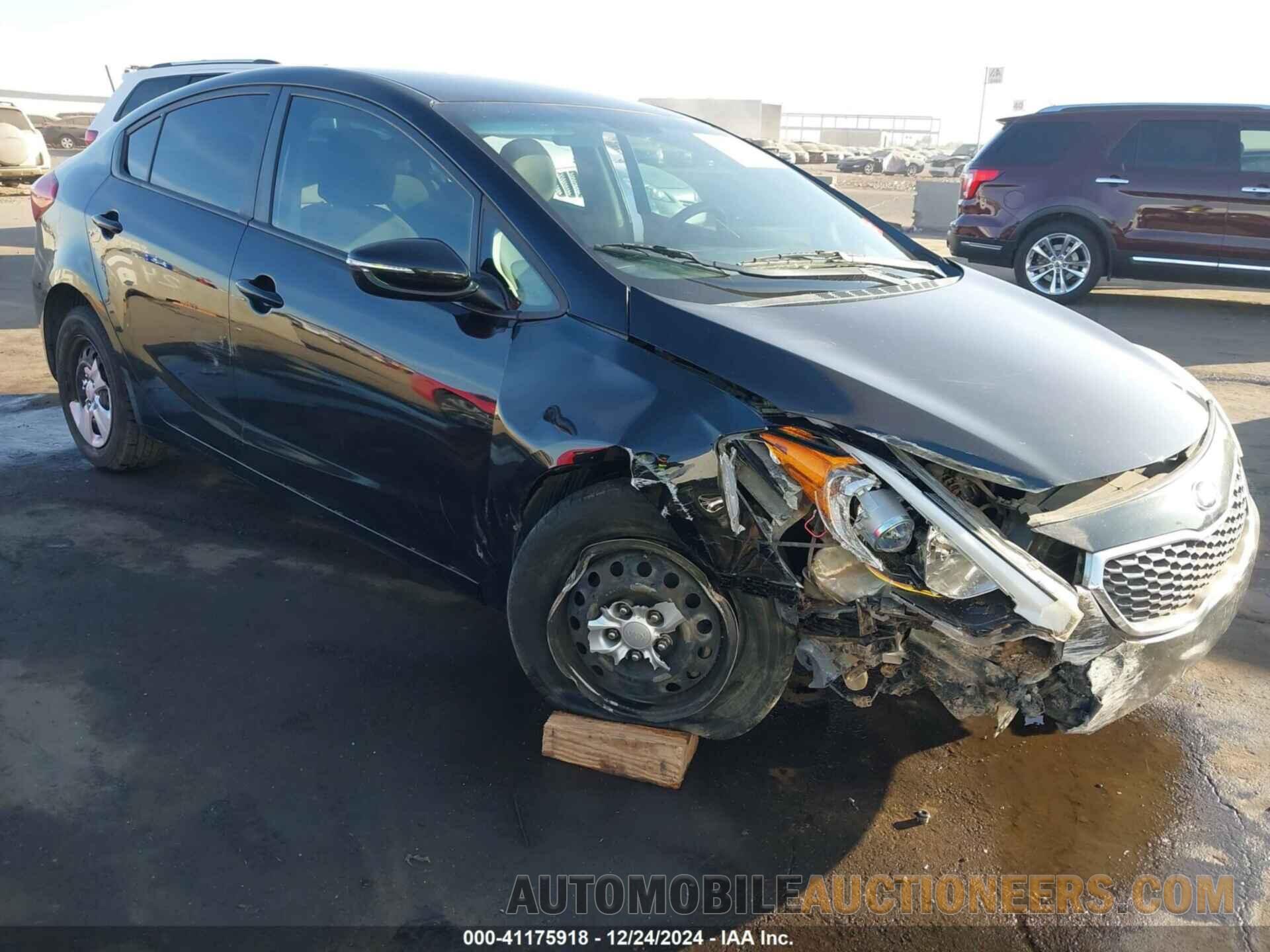 KNAFX4A64G5558508 KIA FORTE 2016