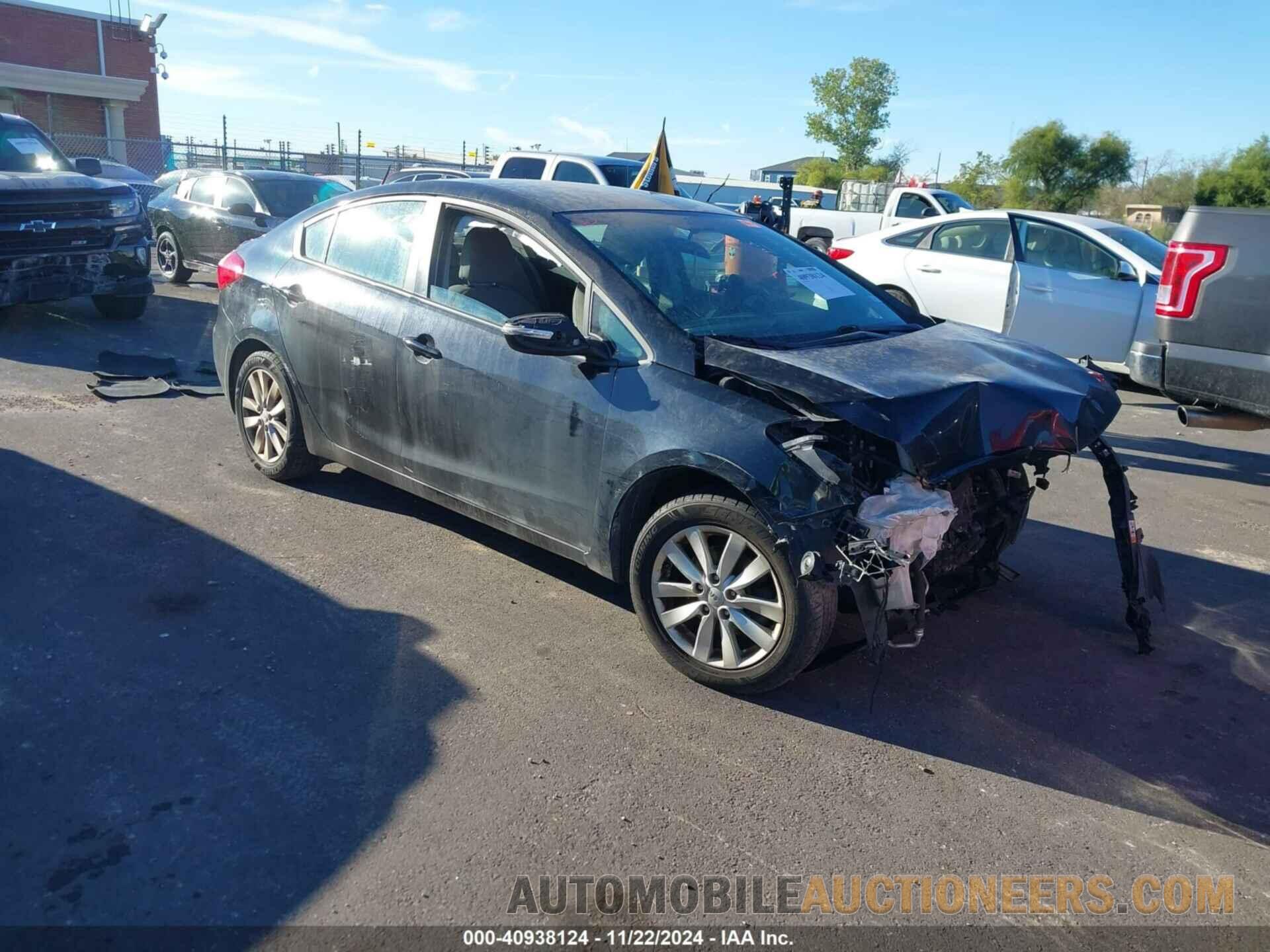 KNAFX4A65E5220807 KIA FORTE 2014