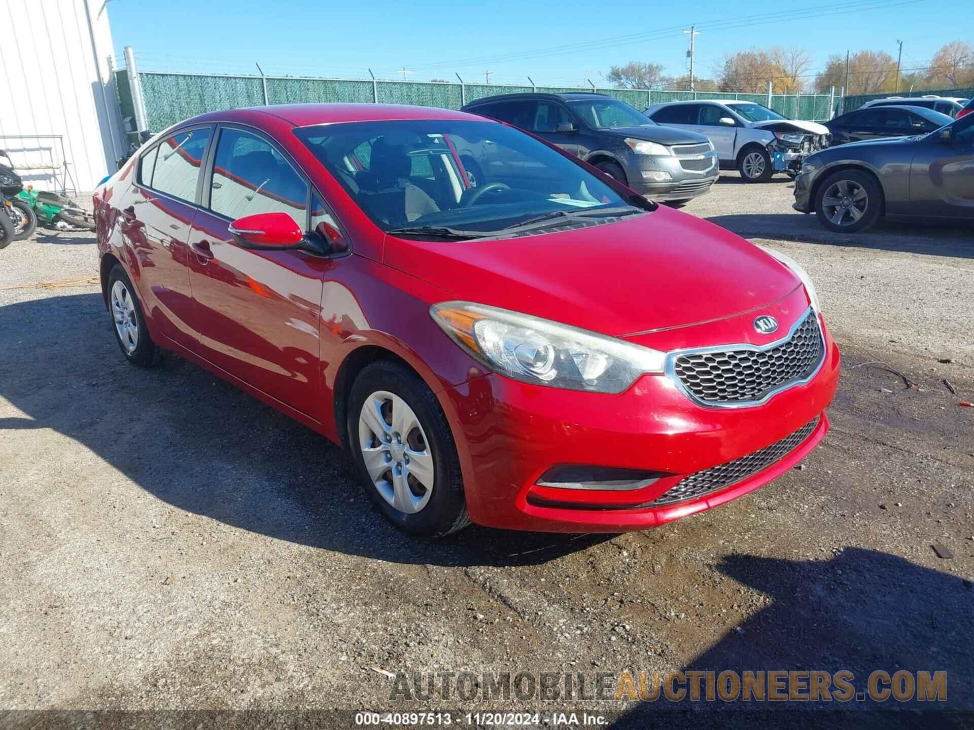 KNAFX4A65F5367789 KIA FORTE 2015