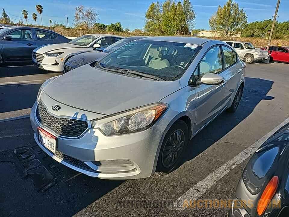 KNAFX4A65G5497458 Kia Forte 2016