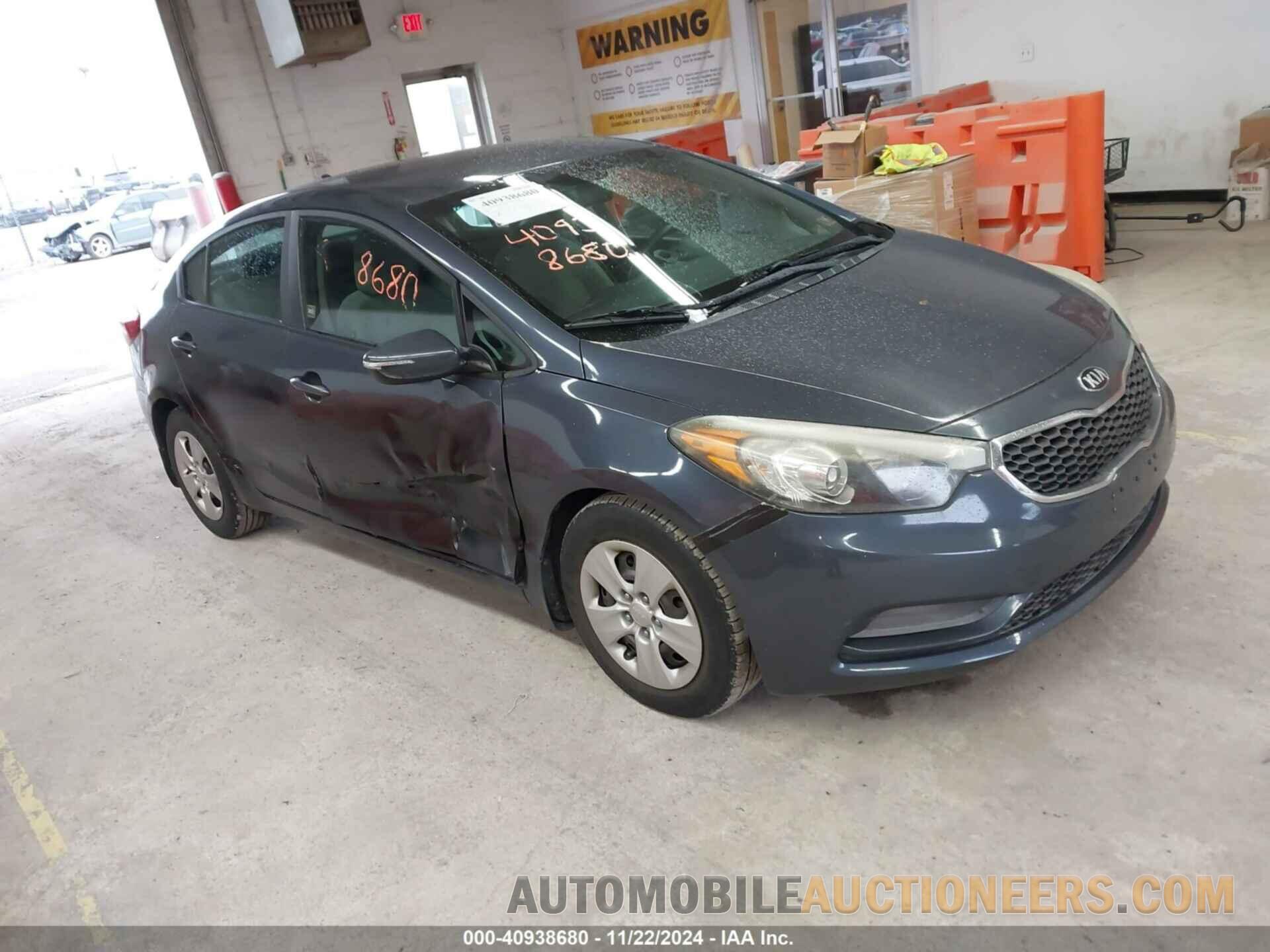 KNAFX4A66F5332839 KIA FORTE 2015