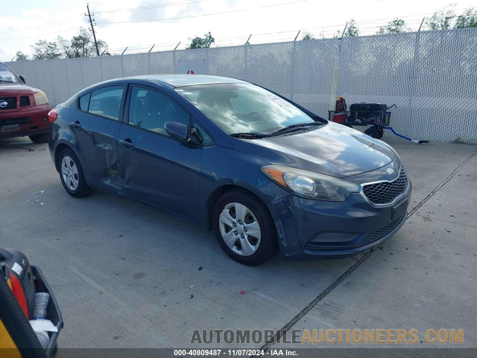 KNAFX4A66F5430169 KIA FORTE 2015