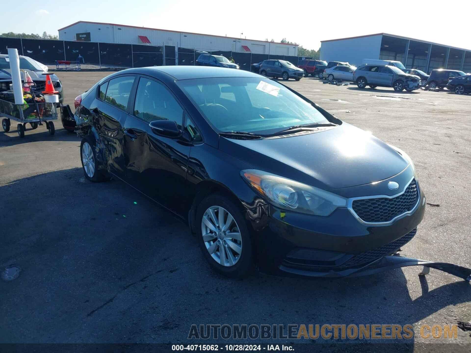 KNAFX4A67E5058324 KIA FORTE 2014