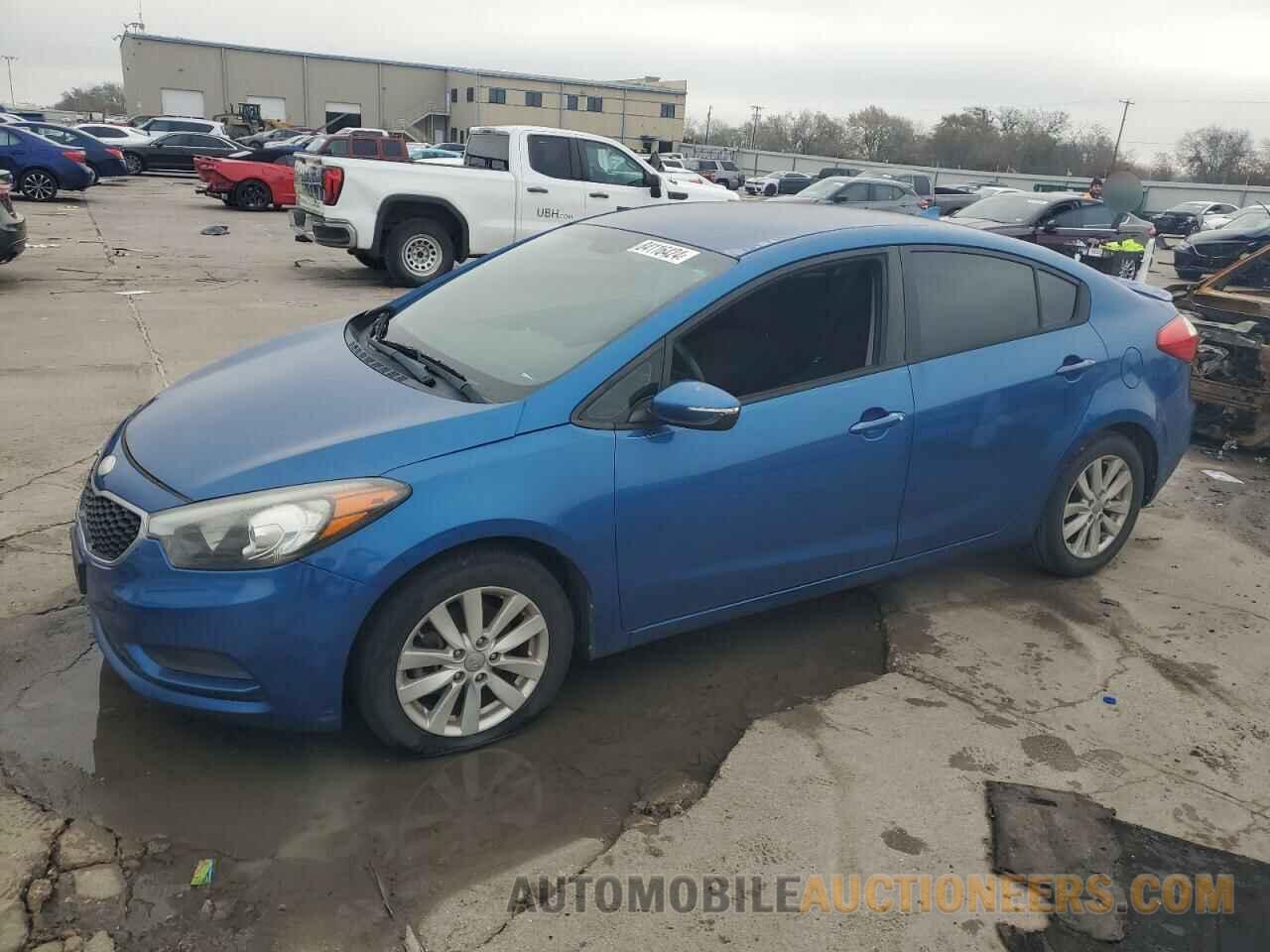 KNAFX4A67E5121387 KIA FORTE 2014