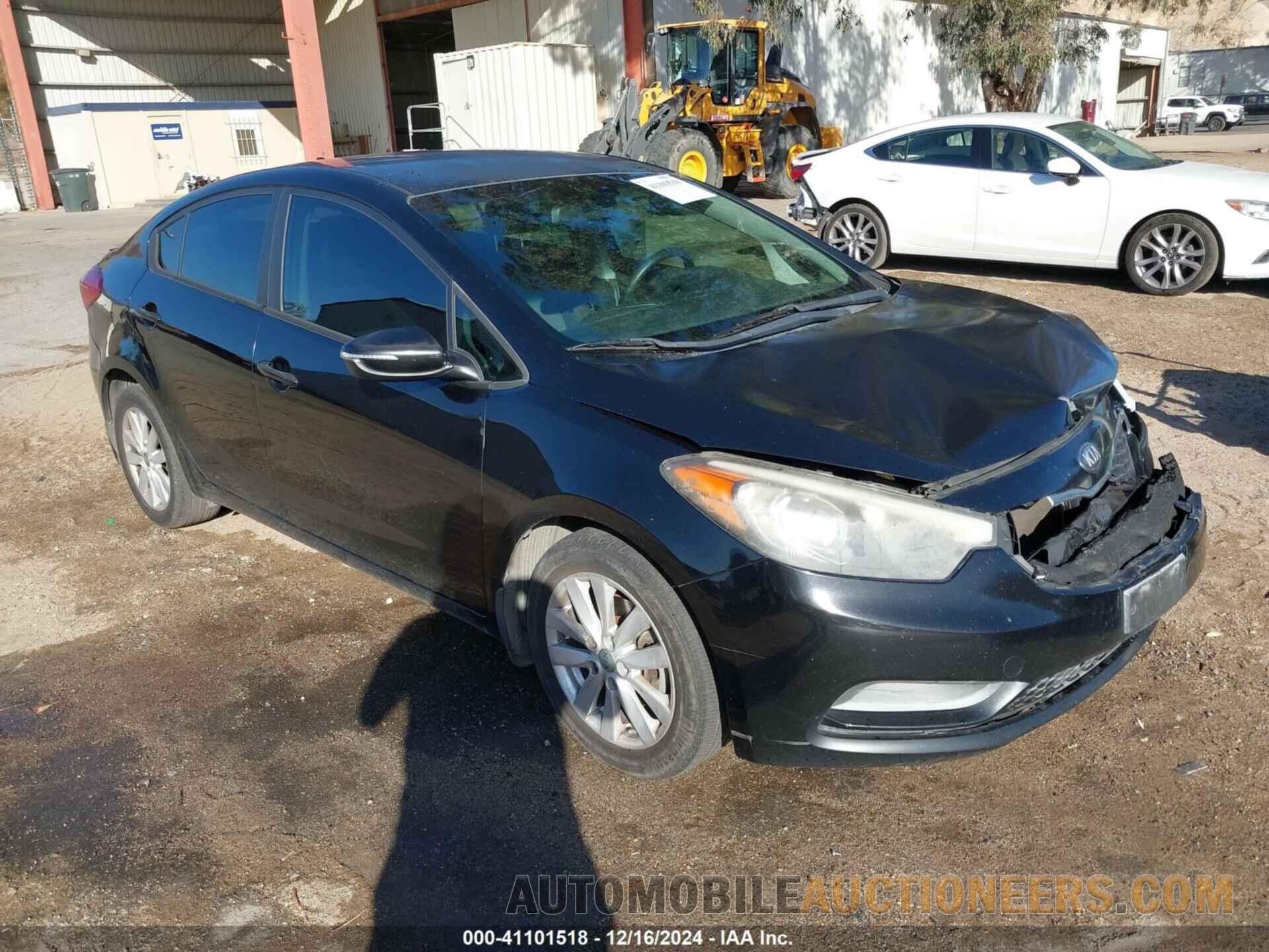 KNAFX4A67E5223045 KIA FORTE 2014